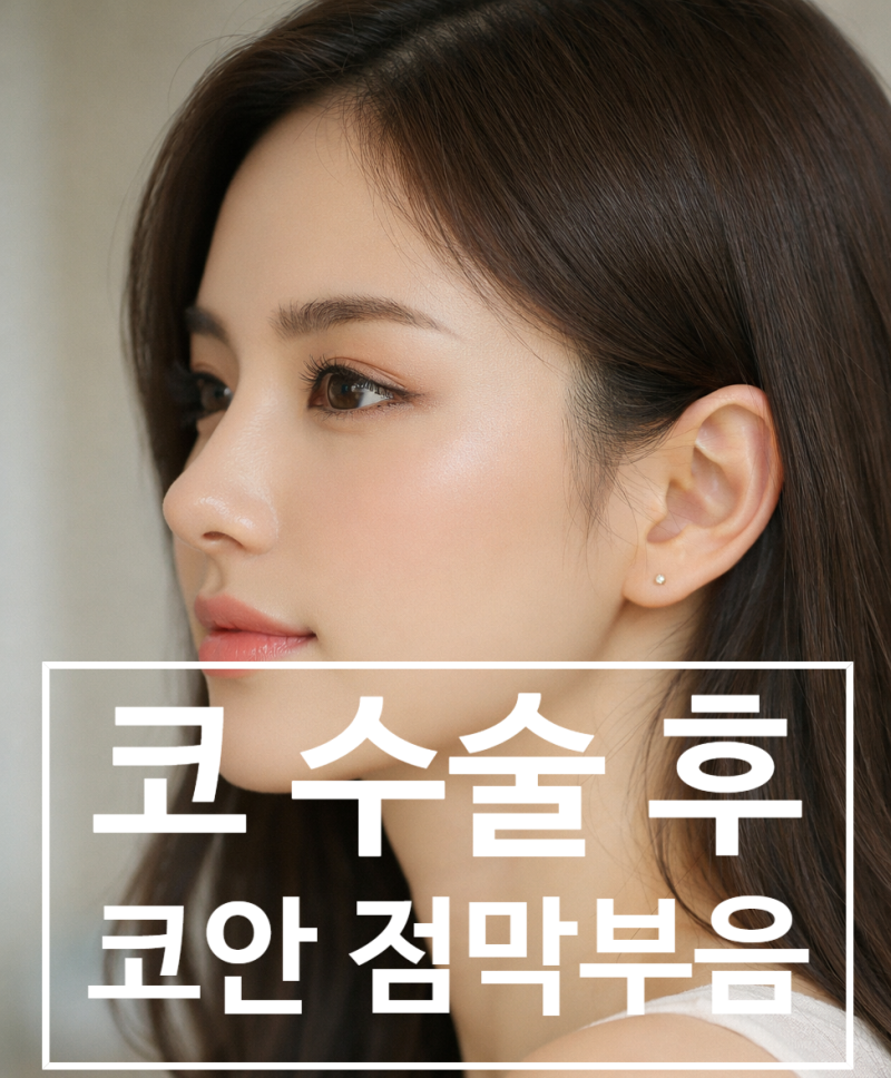Q. 코수술 후 코안 점막 부음(코수술부작용)일까요?