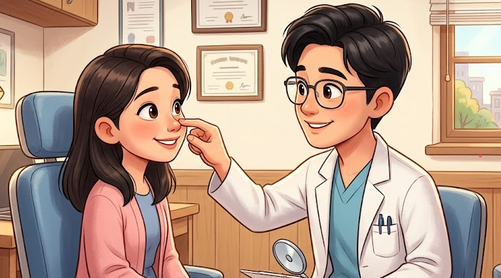 코끝 연골묶기 전후 변화로 보는 자연스러운 코 라인 개선 과정