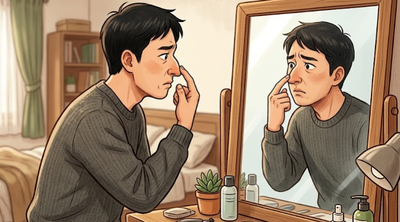 남자코성형전후 모습으로 확인하는 매부리코 교정 & 코끝 라인 긍정적 변화