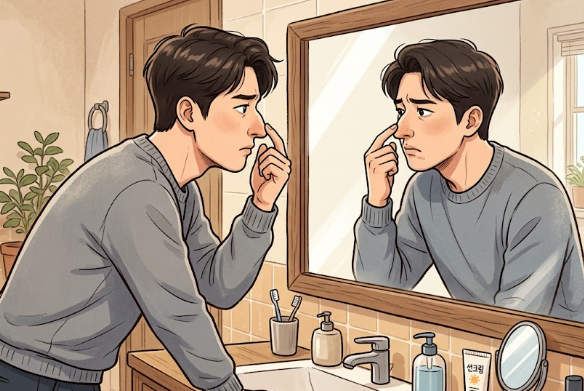 남자매부리코 교정, 비중격만곡증까지 함께 고려해야 하는 이유 사진 3