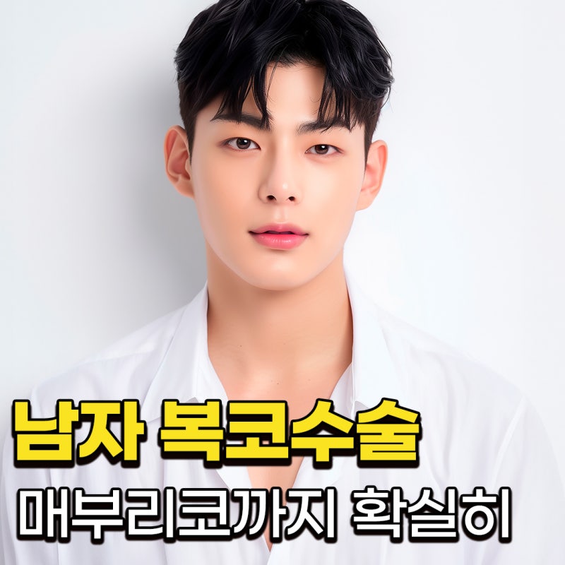 남자복코수술 매부리코와 콧볼을 함께 교정해야 자연스러운 이유