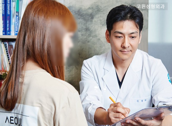 무보형물코성형 처진 코끝과 긴코 인상을 같이 보는 수술 과정