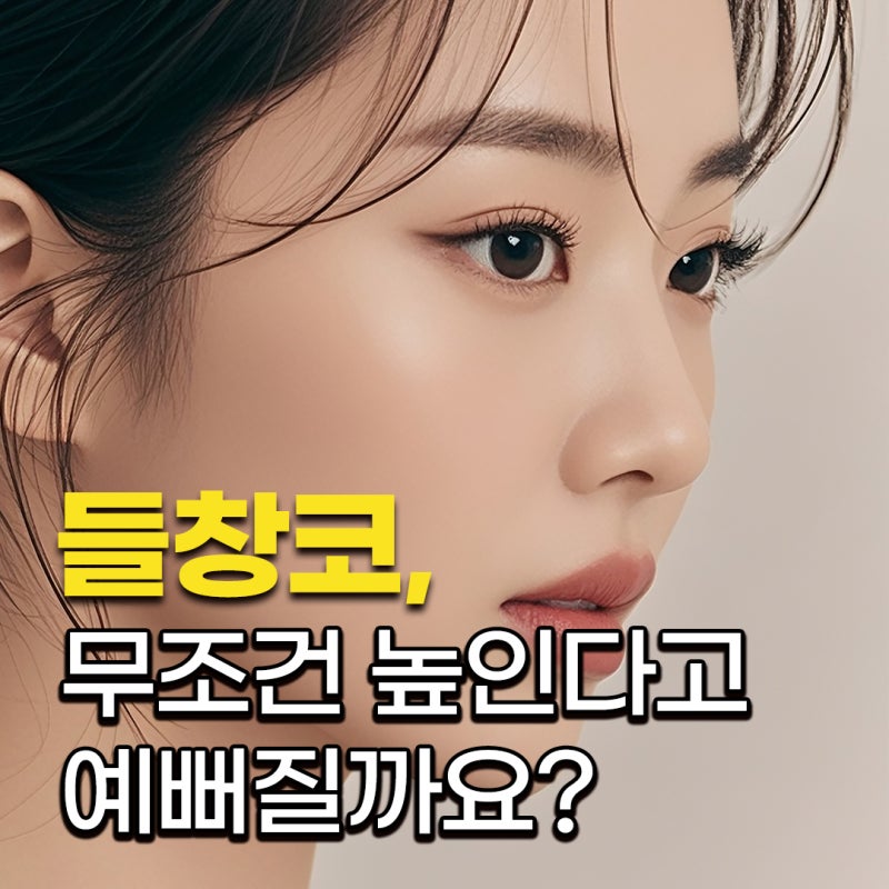자연스러운 입체감을 완성하는 들창코 수술, 만족도를 높이는 코원성형외과의 노하우
