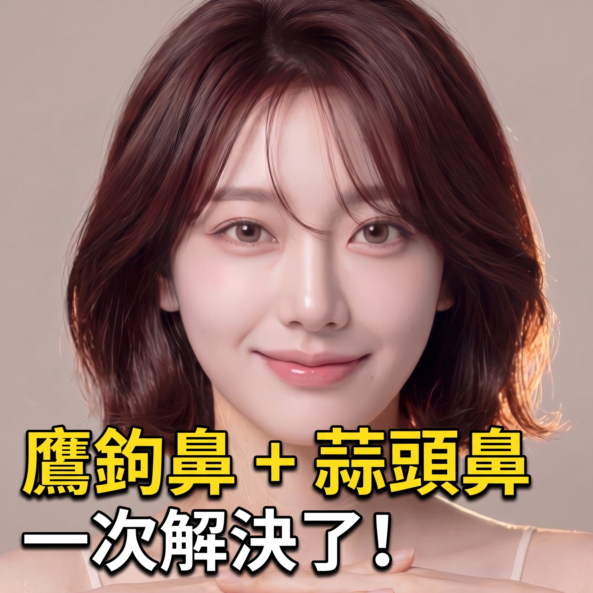 駝峰鼻矯正改善蒜頭鼻，從 Kowon 整形外科隆鼻案例看術前後變化