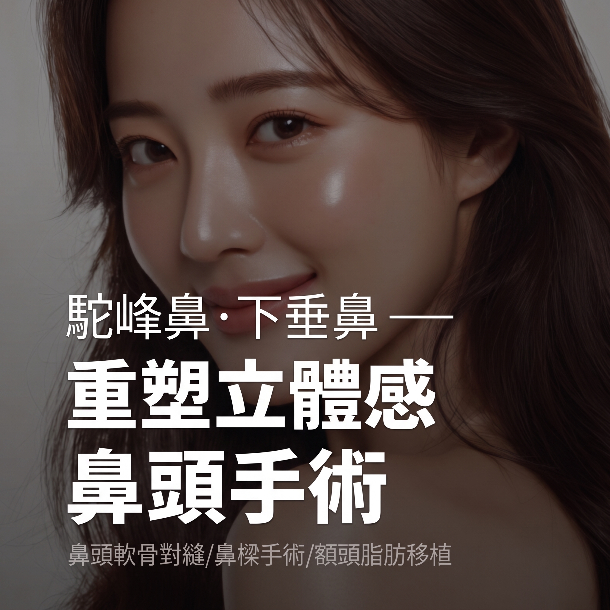 Kowon整形外科:駝峰鼻改善與鼻尖縫合固定,打造精緻自然的線條變化