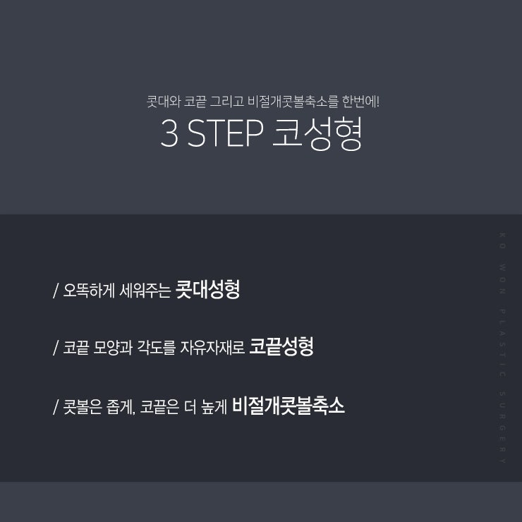 매부리코수술 과정이 섬세한 코원성형외과 알아보기
