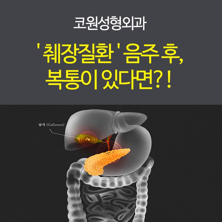 '췌장질환'음주 후, 복통이 있다면?!