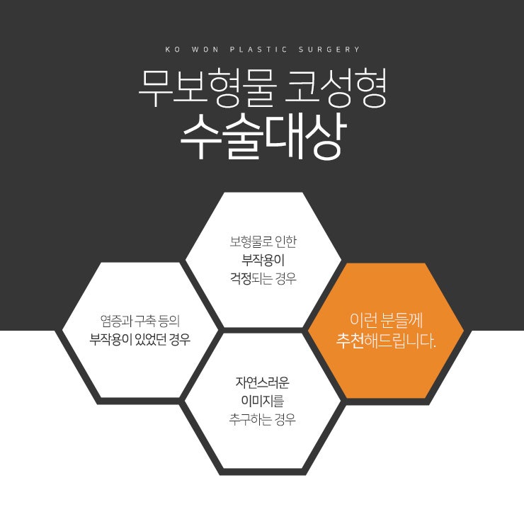 무보형물코성형 종류는 어떻게 될까? 사진 5