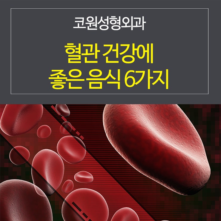 혈관 건강에 좋은 음식 6가지