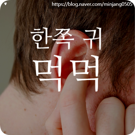 한쪽 귀 먹먹 증상 원인 이관개방증