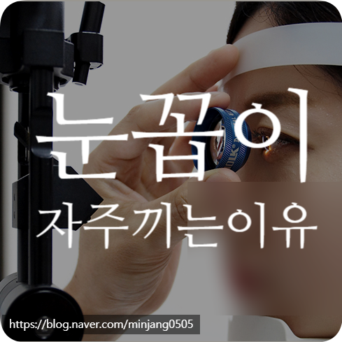 눈꼽이자주끼는이유 출혈 증상 원인