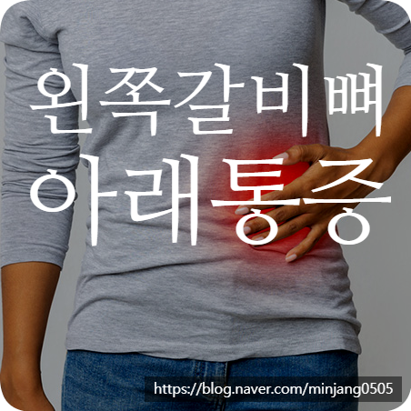 왼쪽갈비뼈아래통증 발생 원인