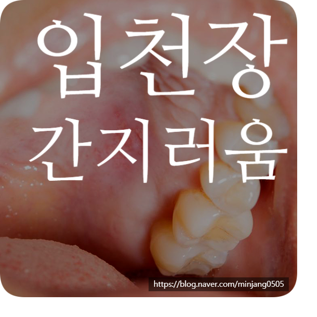 입천장간지러움 원인 후비루증후군