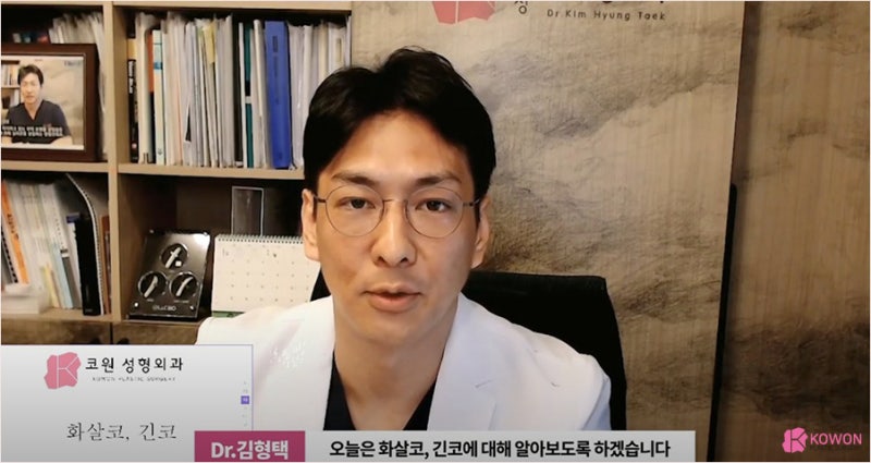 압구정성형외과 처지는 화살코수술 잘하는 곳