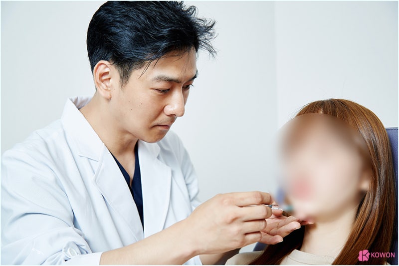 강남코수술 매부리 개선 후 코끝높이기 사진 8
