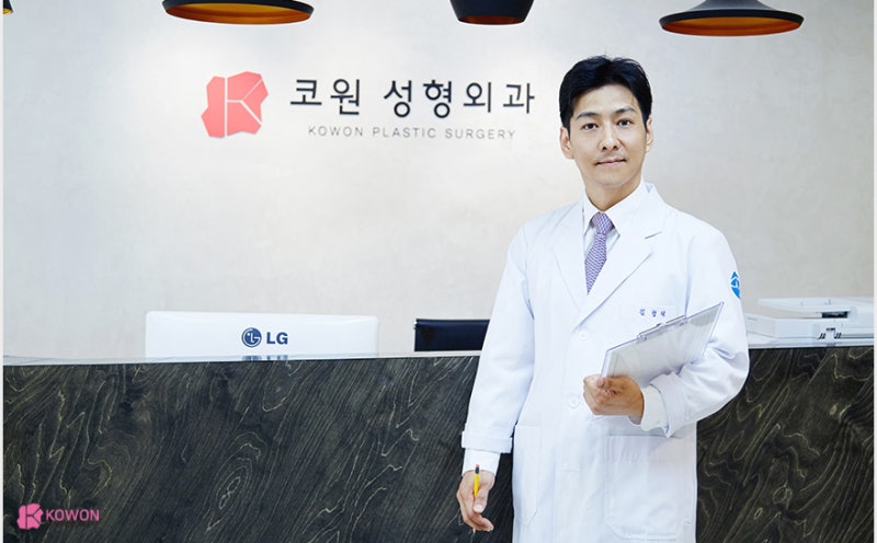 신사역성형외과 남자매부리코수술 연골 묶기 전후