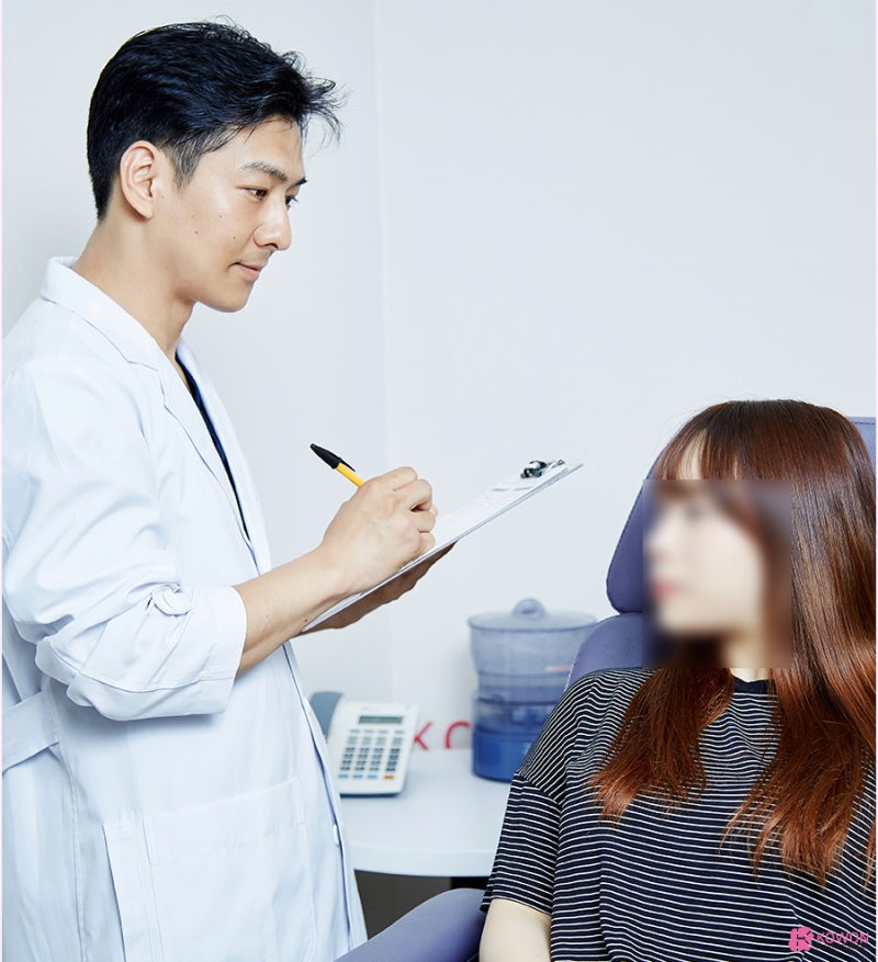 신사역코성형외과 비절개콧볼축소 전후 비교 사진
