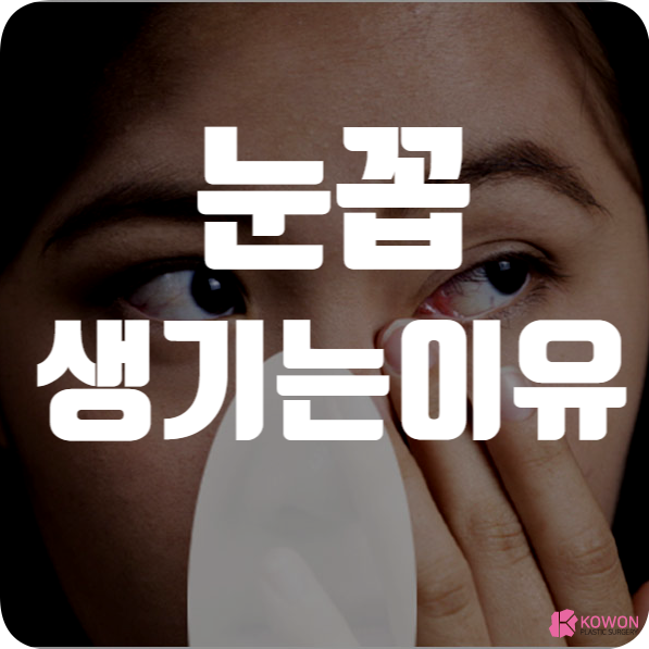 눈꼽생기는이유 먼지 이물감 등 눈곱 원인
