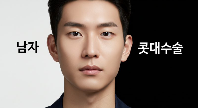 남자콧대수술, ‘OO’부터 시작해야 합니다.