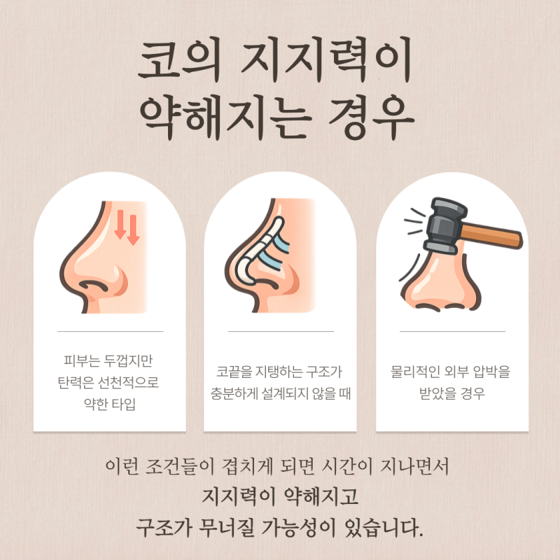 코끝떨어짐, 코끝성형 후 처지는 느낌은 정상일까요? 사진 5