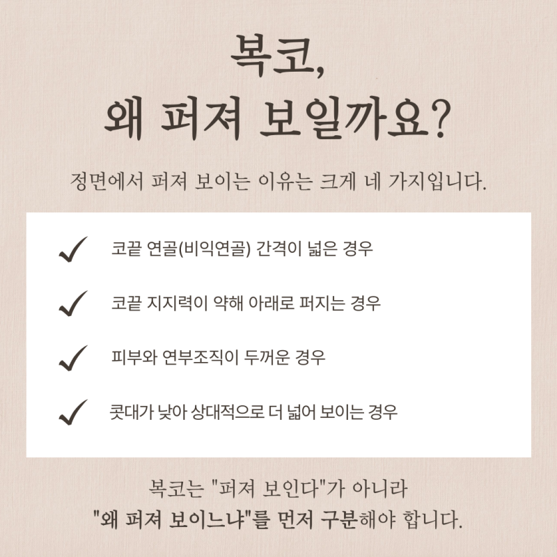 코끝연골묶기, 복코도 묶기만으로 충분할까요? 사진 3